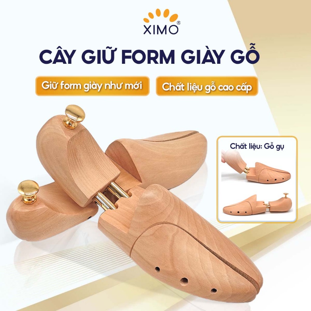 Cây giữ form giày gỗ shoe tree cao cấp bảo vệ dáng giày SNEAK3R CGFG03