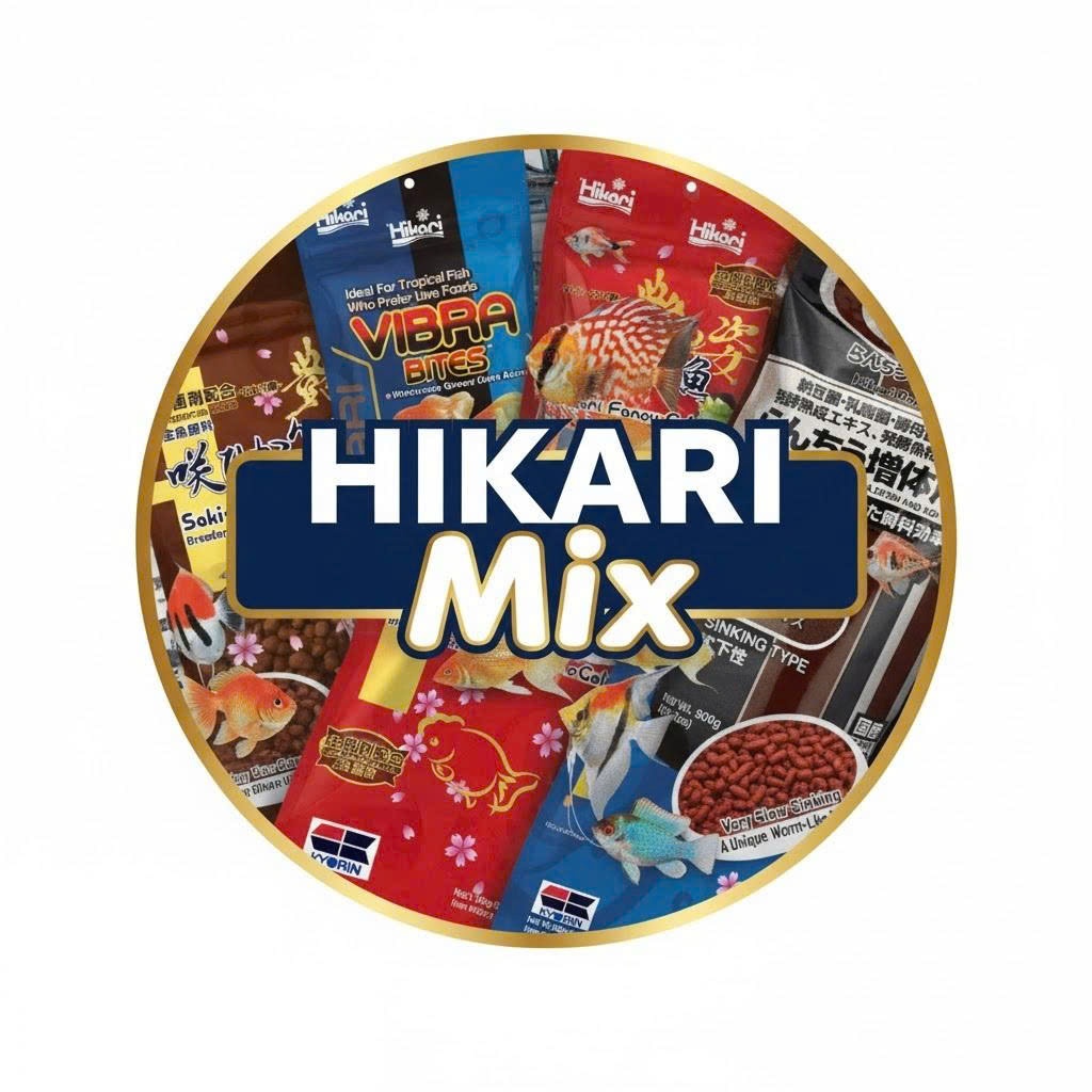 Cám HIKARI MIX PRO - Cám HIKARI kích màu tăng trưởng và cân bằng tiêu hóa tốt - Công thức độc quyền