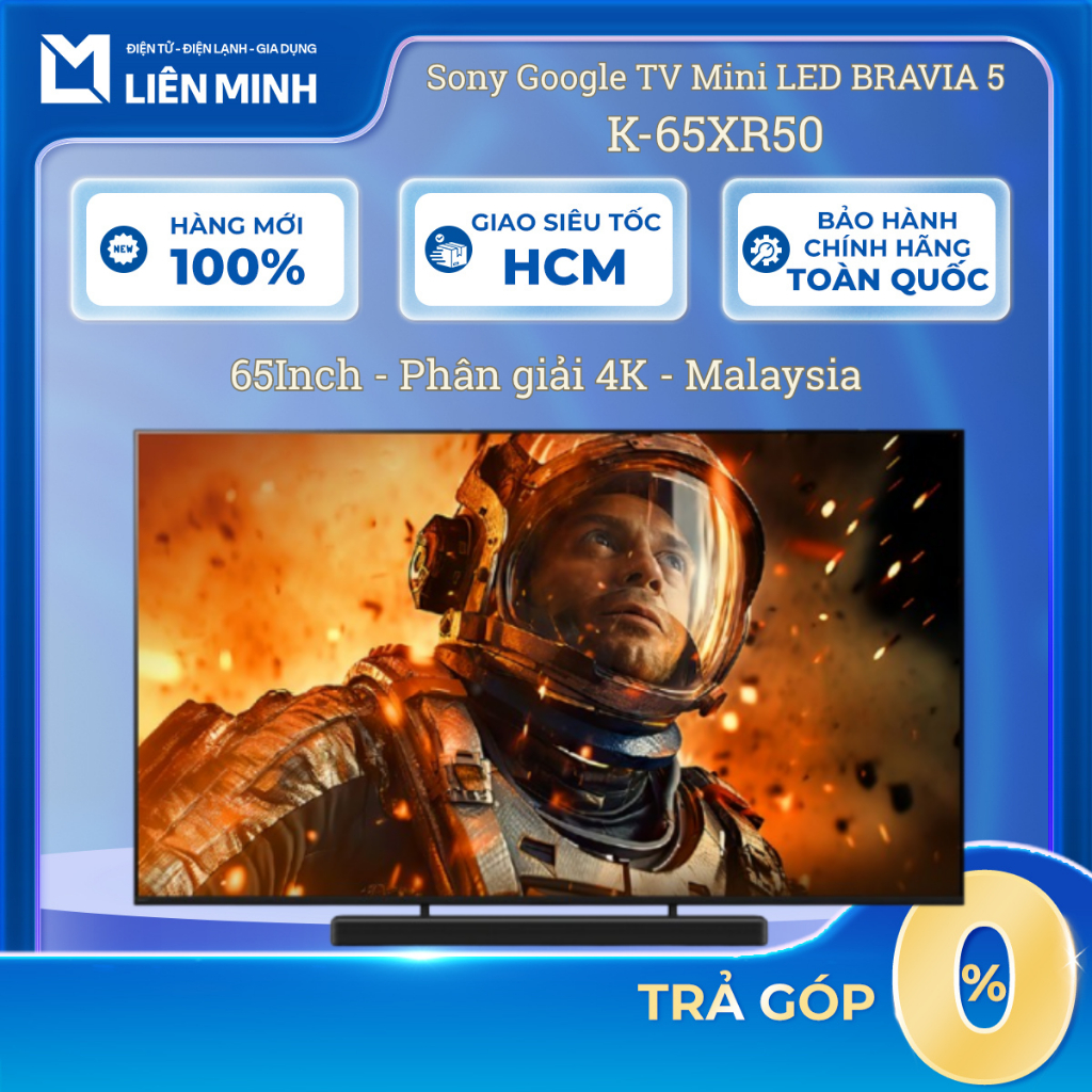 Sony BRAVIA 7 Mini LED (QLED) 4K 65 Inch K-65XR70 [SHIP 0Đ HCM]