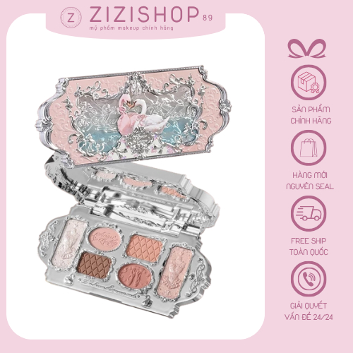 Bảng phấn mắt Swan Ballet Flower Knows