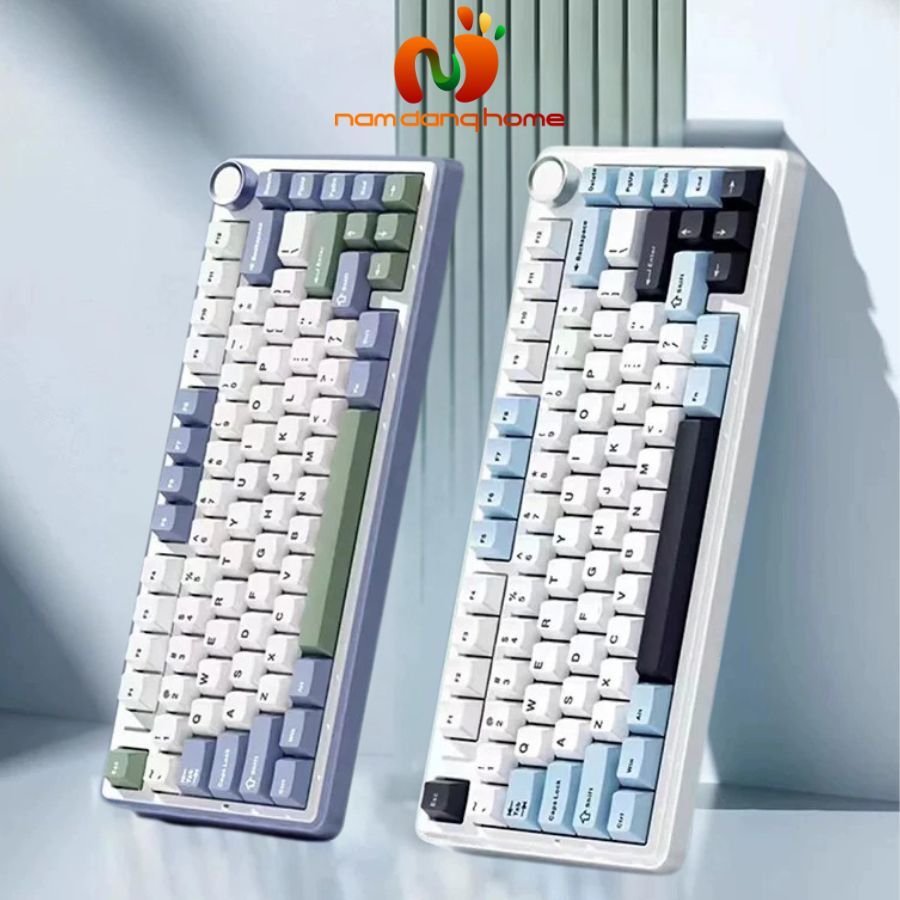 Bàn Phím AULA F75 - Bàn Phím Cơ Gaming Bluetooth 80 Phím Hotswap Và Đèn Led Ấn Tượng