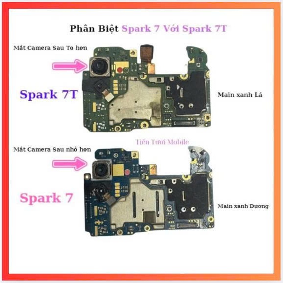 Main Tecno Spark 7T,mọi chức năng ok , main bị mật khẩu màn hình