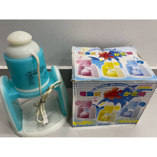 máy bào đá (máy làm đá bào, máy làm đá tuyết mini nội địa Nhật điện 100v ( new)