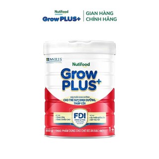 (HSD T10-2027) (Kèm Quà) Sữa Bột Grow PLUS+ Suy Dinh Dưỡng 1+ Và Thấp Còi 850g Đỏ.