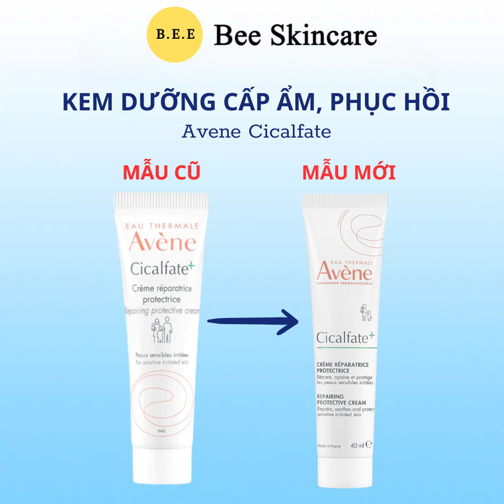 Kem dưỡng Avene phục hồi da Cicalfate+ Repair Cream Bee Skincare