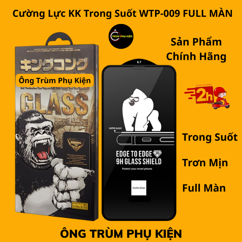Kính Cường Lực IPhone KK Full Màn Trong Suốt Cho 6/7plus/8/8plus/x/xsmax/11/11promax/12/13/14/15/16/17/plus/pro/promax