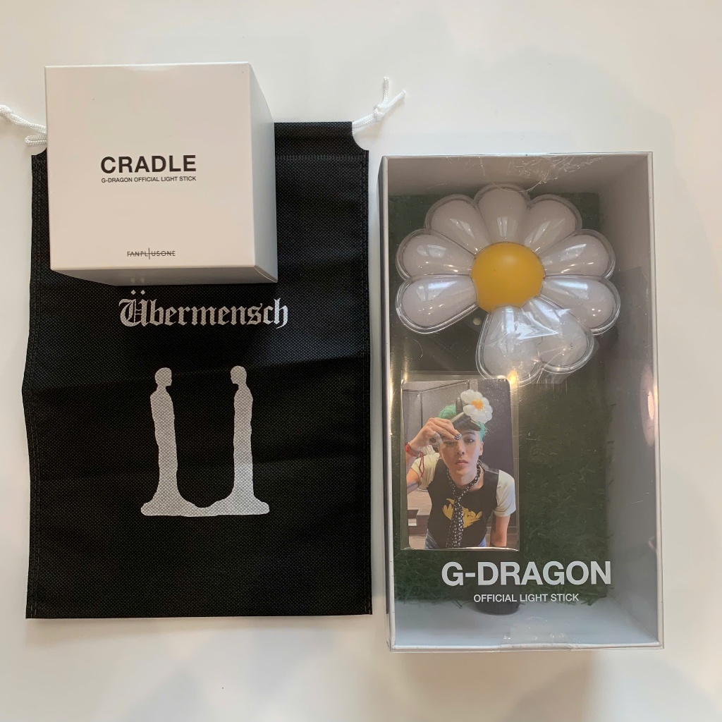 BIGBANG và G-DRAGON GD - LIGHTSTICK đèn cổ vũ nguyên seal chính hãng