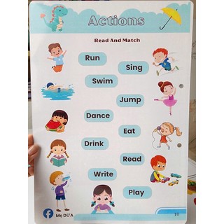 ☘️ Học liệu NGHE+  NỐI - Tặng 2 bút -CÓ FILE NGHE