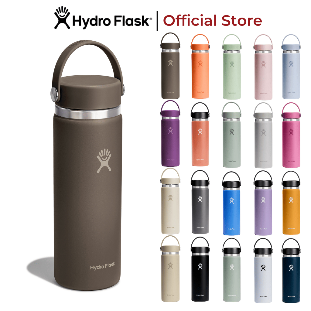 Bình giữ nhiệt Hydro Flask 591ml Wide Flex Cap 20 oz chính hãng, nắp vặn kín, giữ nhiệt tốt | BigBuy360 - bigbuy360.vn