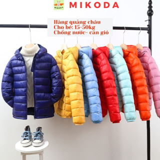  Áo khoác phao siêu nhẹ MIKODA áo khoác trẻ em bé trai bé gái hàng Quảng Châu size đại 15-50kg AKB01 