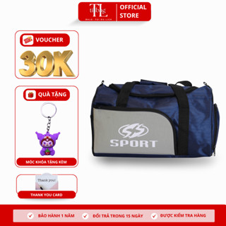  Túi Trống Thể Thao TiliBag 45×24×26cm Vải Gai Sợi To 1680D Siêu Bền – Túi Tập Gym Du Lịch Nam Nữ 