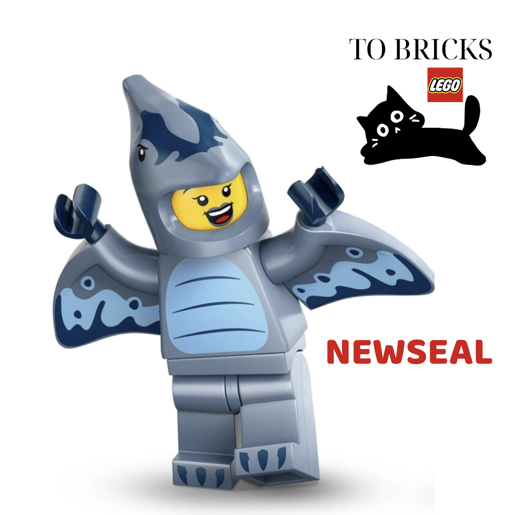 (HÀNG CÓ SẴN) LEGO Minifigures 71048 series 27 - Pterodactyl Costume Fan