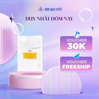  Bông tẩy trang làm sạch da Bông Bạch Tuyết Calla Mềm Mịn 1Kg 