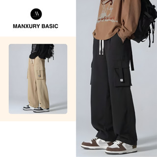   MỞ BÁN  Quần Kaki Túi Hộp Nam Nữ Ống Rộng Phong Cách Hàn Quốc Quần Cargo Pant Lưng Thun Cao Cấp K05 