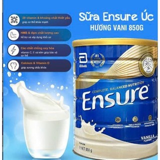 Sữa Ensure 850g