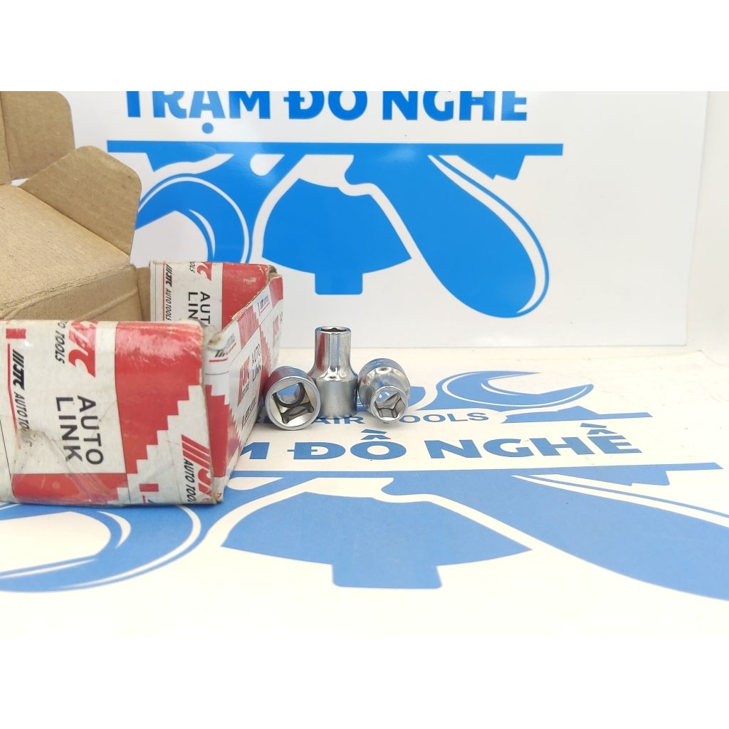 Tuýp ngắn 3/8" 8mm (đầu lục giác) jtc 33208