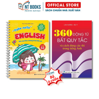 Sách - Sổ Tay Take Note Tiếng Anh English 5.0 Và 360 Động Từ Bất Quy Tắc Trong Tiếng Anh Mới Nhất