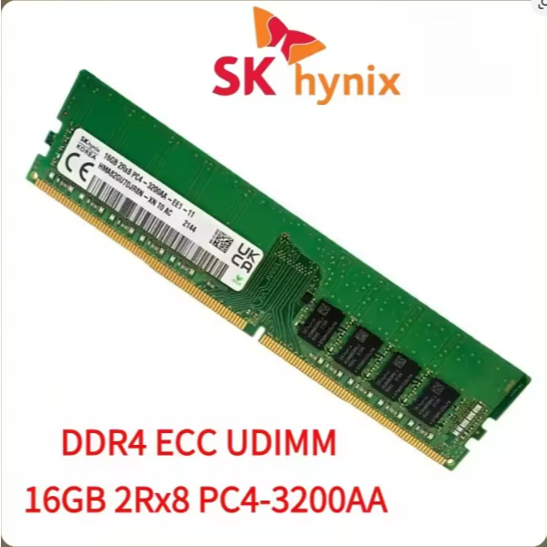 RAM ECC UDRIMM 16GB DDR4 3200 SK Hynix  - Nâng Tầm Ổn Định & Hiệu Suất"