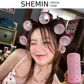  Lô Uốn Tóc Mái Tự Dính Màu Sắc Ngẫu Nhiên Tiện Dụng Cho Nữ SHEMIN 
