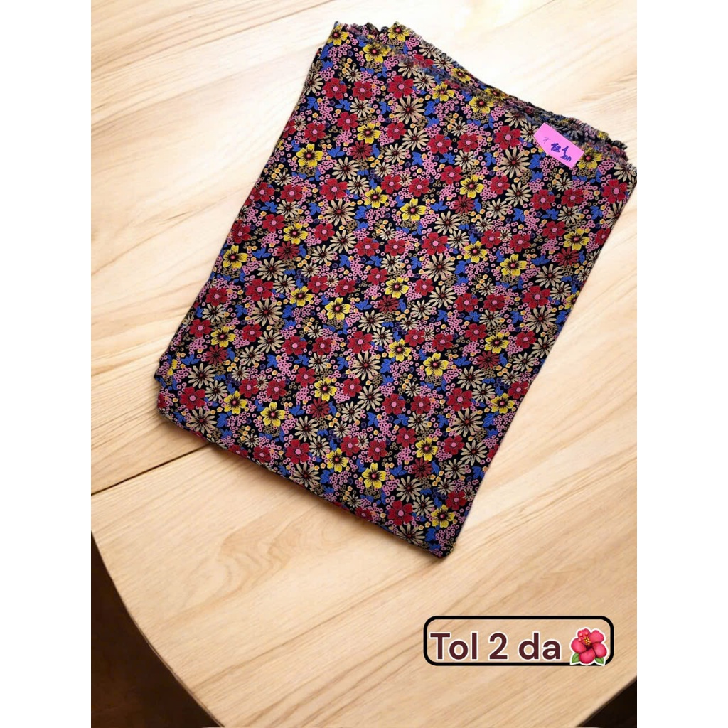 VẢI TOLE 2 DA - LANH 2 DA - COTTON RAYON - 3110251554 (Khổ vải : 1m5)