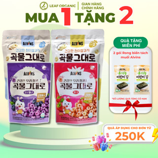  Thực phẩm bổ sung bánh gạo lứt ăn dặm Alvins 30g cho bé 1 tuổi 