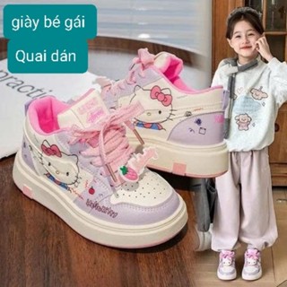  Giày thể thao bé gái hình  hello kitty   giày đi học cho  mẫu mới  bé gái hàn quốc TT287 