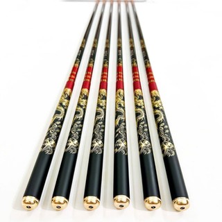 Cần câu tay Rồng Đỏ độ cứng 5H chuyên câu đơn câu đài hàng cao cấp chính hãng tặng ngọn phụ