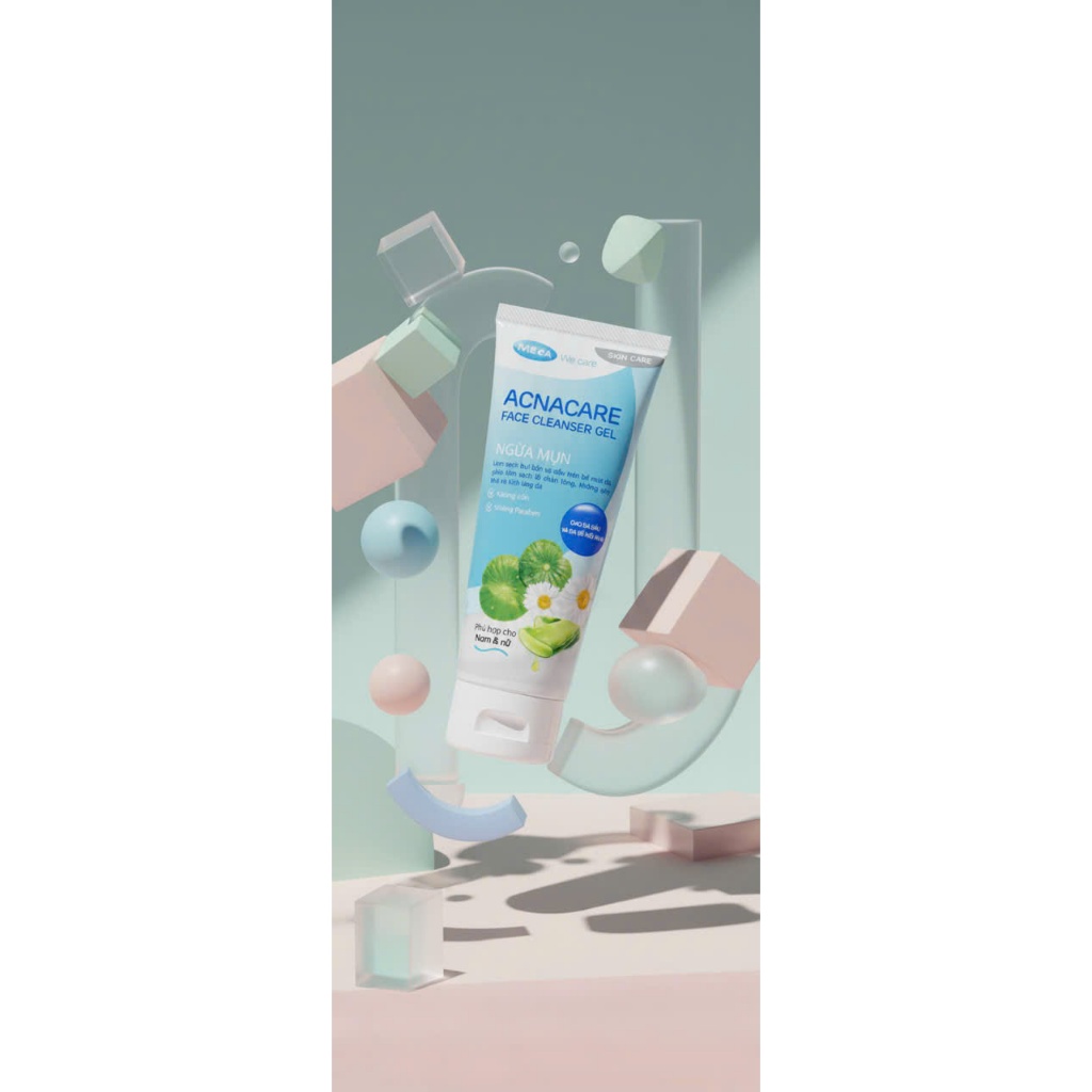 Sữa rửa mặt ACNACARE FACE CLEANSER GEL - Làm sạch bụi bẩn và dầu trên bề mặt da - Tube 75g