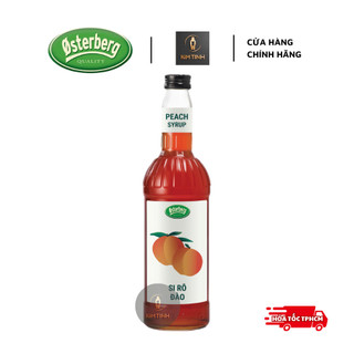 Siro Osterberg Đào 750ml [Chính Hãng] | Osterberg Peach Syrup