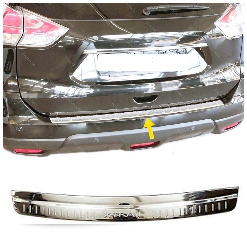 Nẹp Chống Chầy Cốp Ngoài Xtrail 2014 2015 2016 2017 - Nẹp Cốp Ngoài Nissan Xtrail