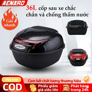 Hộp đựng đồ phía sau xe máy 36L  hộp đựng dụng cụ, hộp đựng mũ bảo hiểm  hộp đựng đồ bằng nhựa ABS