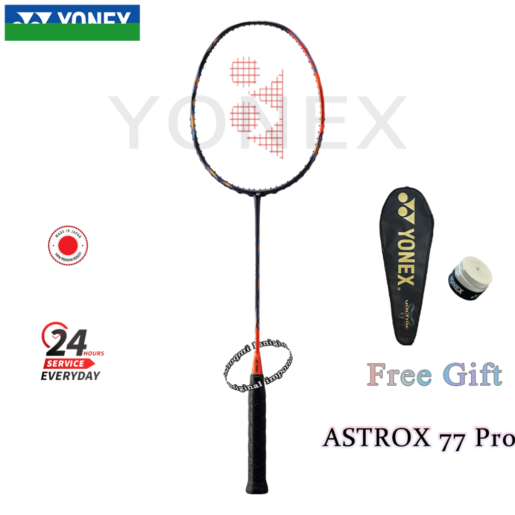 Vợt cầu lông YONEX ASTROX 77 Pro Chơi cầu 11KG-13KG lông toàn carbon dành cho nam và nữ