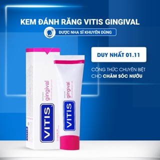  Kem Đánh Răng Chăm Sóc Nướu Răng Vitis Gingival Toothpaste 100ML 