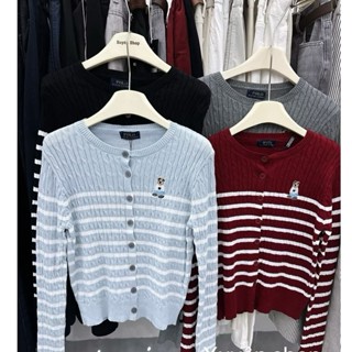   Bigsize 55-100kg  Áo len cardigan nữ dáng suông cài nút basic 210 