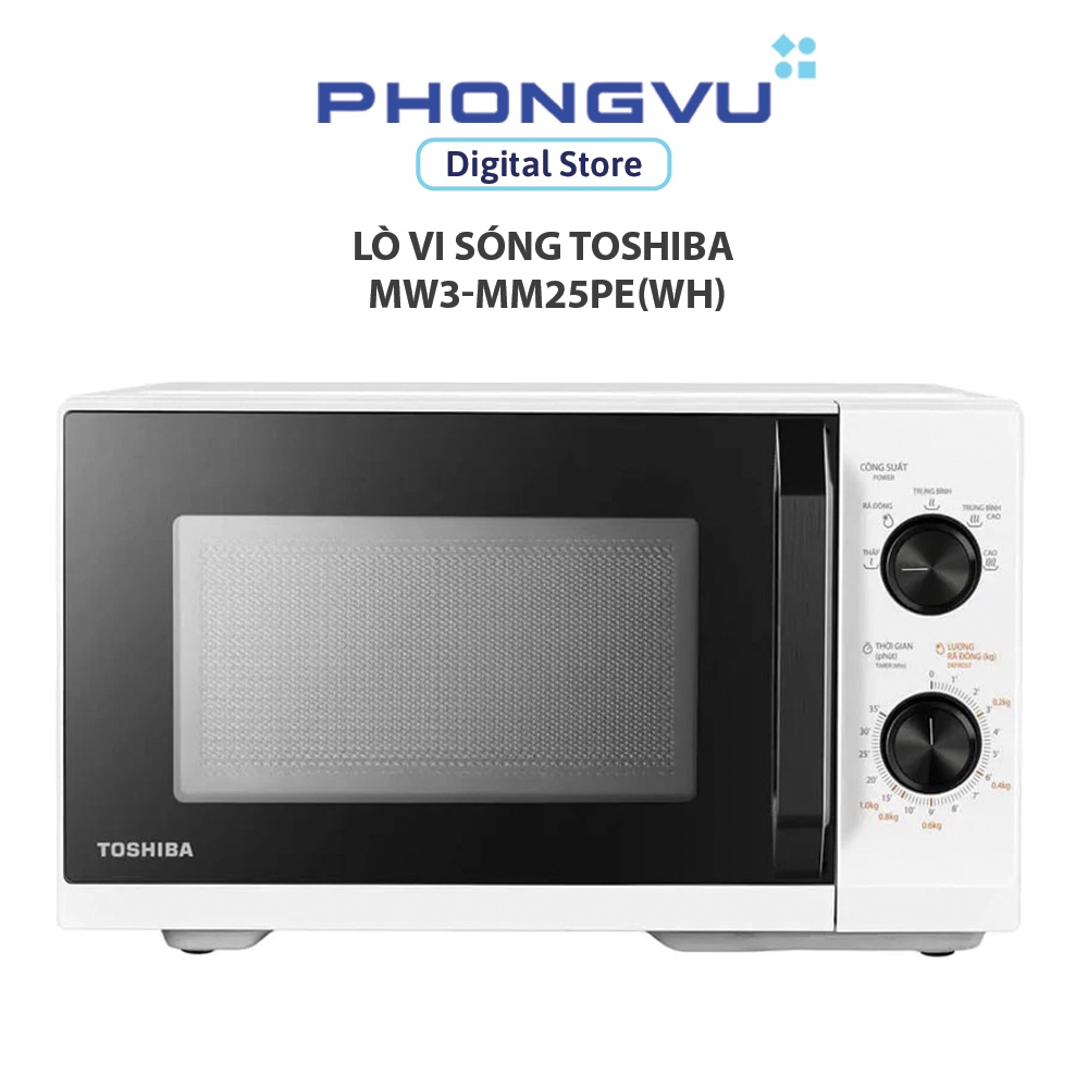 Lò vi sóng Toshiba MW3-MM25PE(WH) - Bảo hành 12 tháng