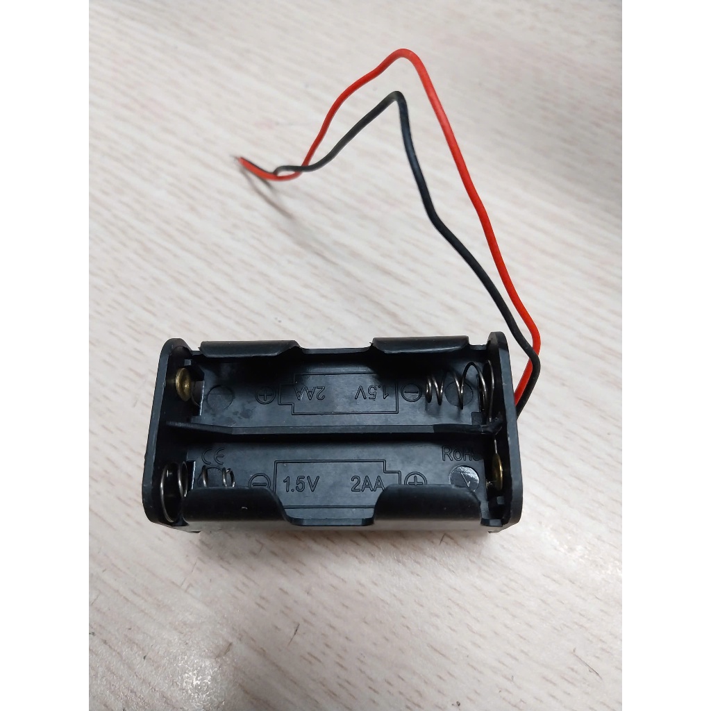 KPAA Khay pin 6 von dùng 4 viên AA 1.5v 2 tầng nhỏ gọn dùng chế tạo