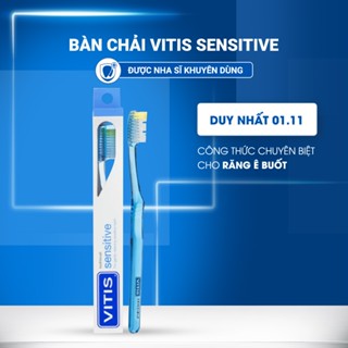  Bàn Chải Đánh Răng Dành Cho Tình Trạng Răng Ê Buốt Vitis Sensitive Campaign 