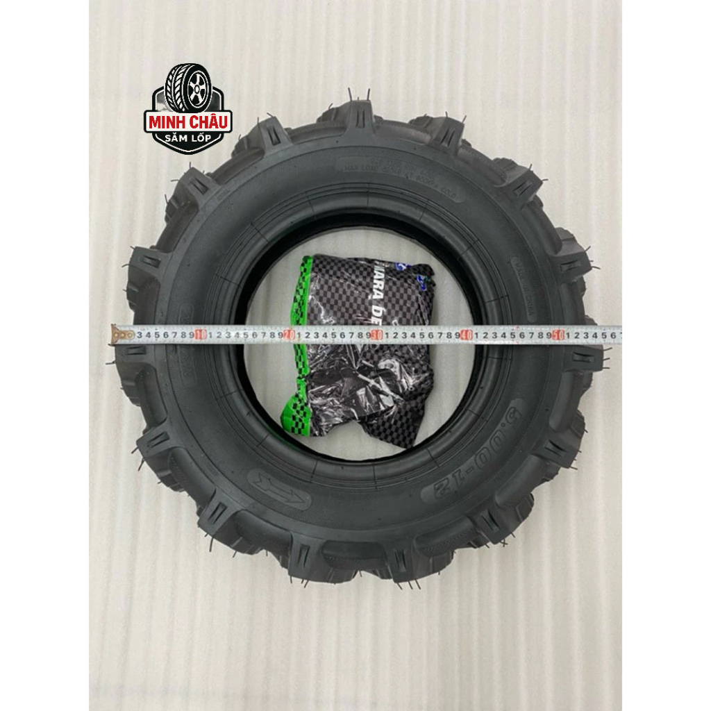 Vỏ Lốp Gai Máy Cày + Săm 500-12 Hàng Tàu 12PR – Lắp Mâm 400/450/500-12 – Xe 3 Bánh, 4 Bánh | SĂM LỐP