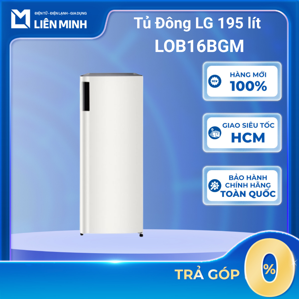 LOB16BGM - Tủ lạnh LG 195 lít LOB16BGM - Bảo Hành Chính Hãng [SHIP 0Đ HCM]