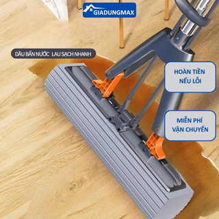  Cây Lau Nhà Tự Vắt Thông Minh Chổi Lau Mút Xốp Gạt Nước Siêu Nhanh Không Động Tay Vào Nước Bẩn 