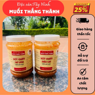[Chính Hãng] Sốt Chấm Thắng Thành-Muối Chấm Tây Ninh-Muối Siêu Cay-Cay Vừa-muoichuhai-caytedai-thangthanh