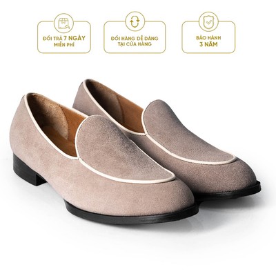 Giày Tây Cao Cấp BELGAIN LOAFER - LF21 - Da Bò Cao Cấp Lót Trong Da Bò Mộc - Thương hiệu Be Classy