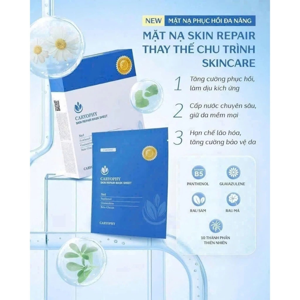 [HỘP 10 MIẾNG] Mặt Nạ Caryophy Mask Sheet | BigBuy360 - bigbuy360.vn