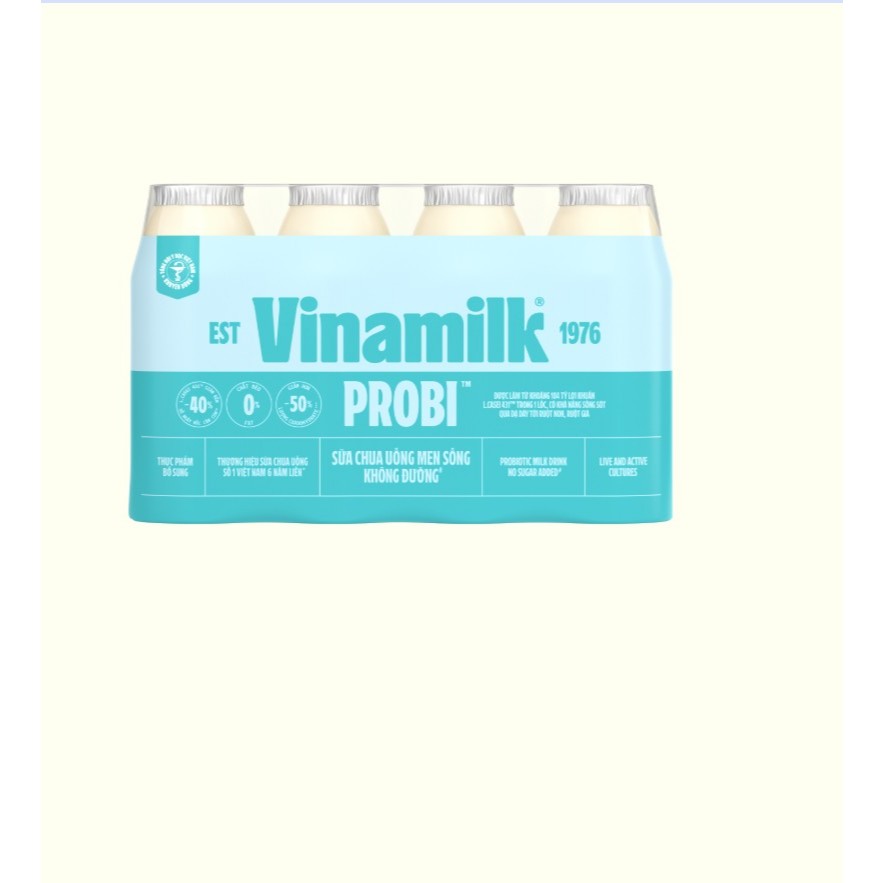 [Hàng tặng không bán] 1 lốc Probi Không Đường 130ml