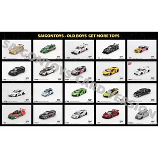  Saigontoys - MINI GT CARD các loại- xe mô hình tỷ lệ 1:64 