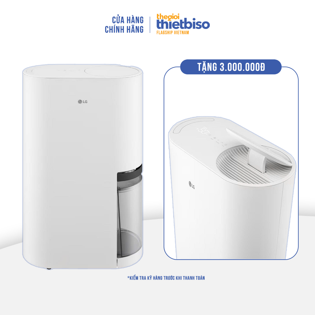 [HỎA TỐC 2H] Máy hút ẩm LG Chính Hãng Dual Inverter Mojave 40L DD23GMWE1/DD20GMWE1 - Bảo Hành Chính 