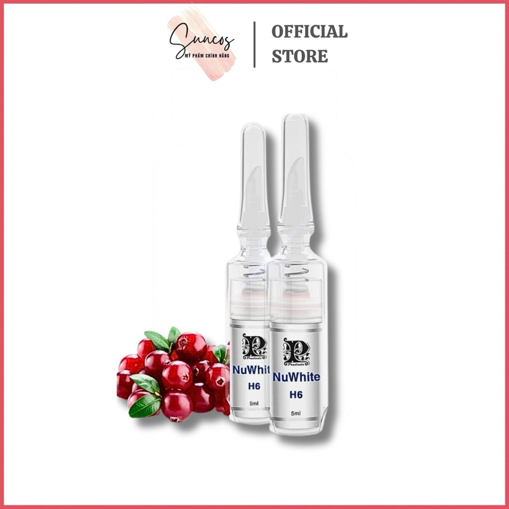 Kem làm hồng nách, mông, bẹn Mibiti Prudente NuWhite H6 5ml, 20ml - Suncos
