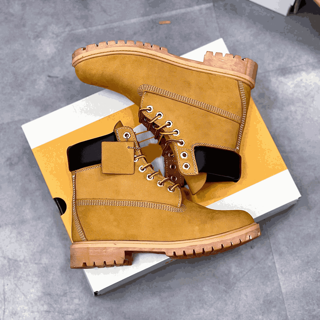 Giầy đốc Timberland Martin Brown 18094W  nam nữ da lộn màu nâu chất đẹp Fullbox ,Giày cao cổ bigsize