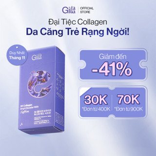 Thực Phẩm Bổ Sung Gilaa 5K Collagen Bright Booster With Saffron  20g x 15 gói  