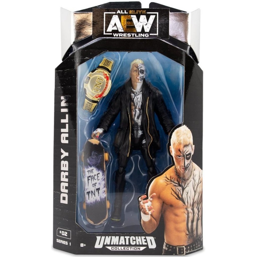 (New – Nguyên Seal) Mô Hình AEW Darby Allin - Unmatched Collection Series 1 (Có Ảnh Chụp Thật)